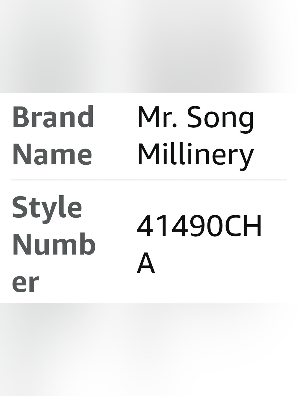 Mr. Song- Church Hat. - Picture 15 of 16
